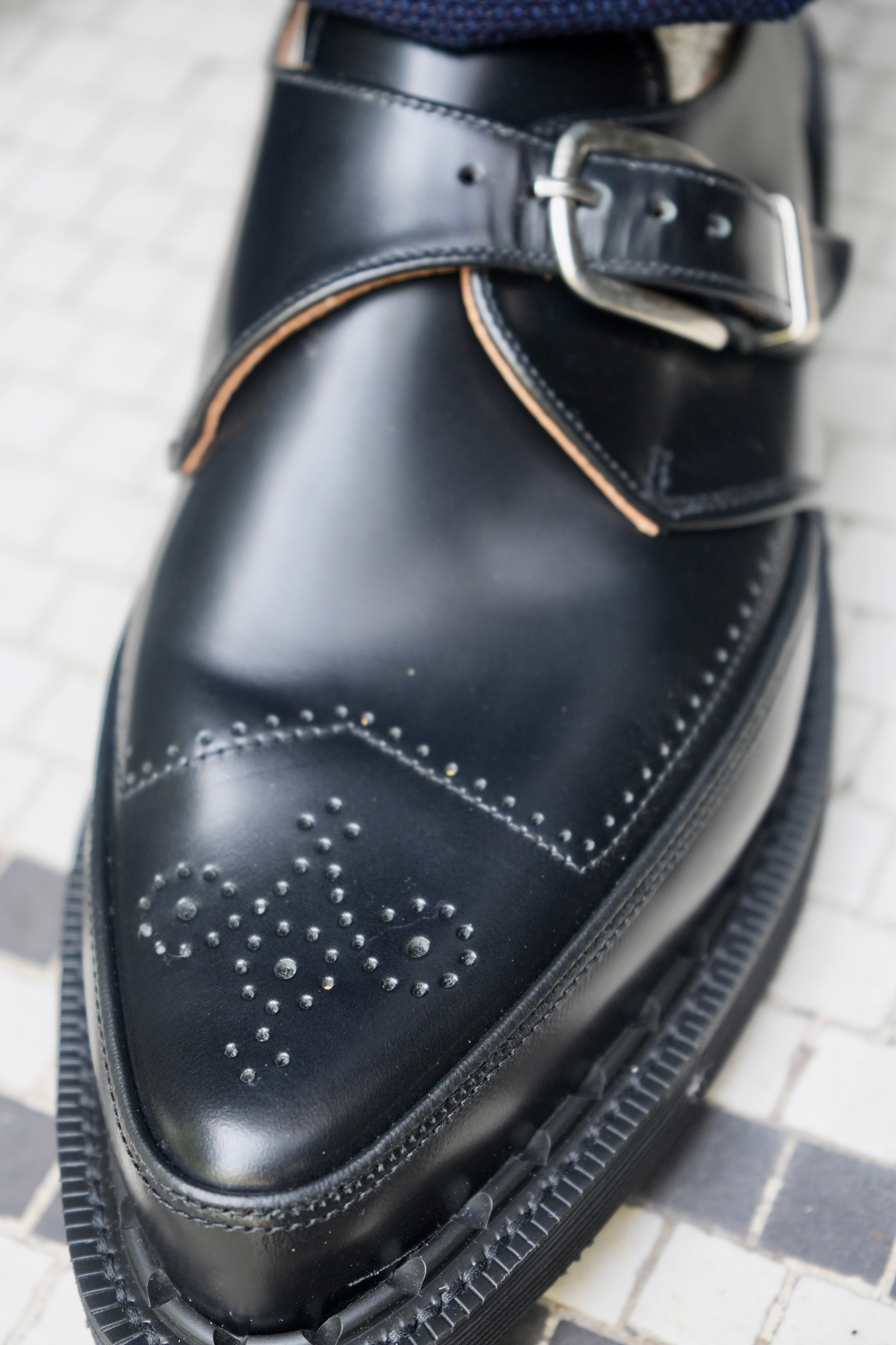 George Cox Strummer Monk Shoe