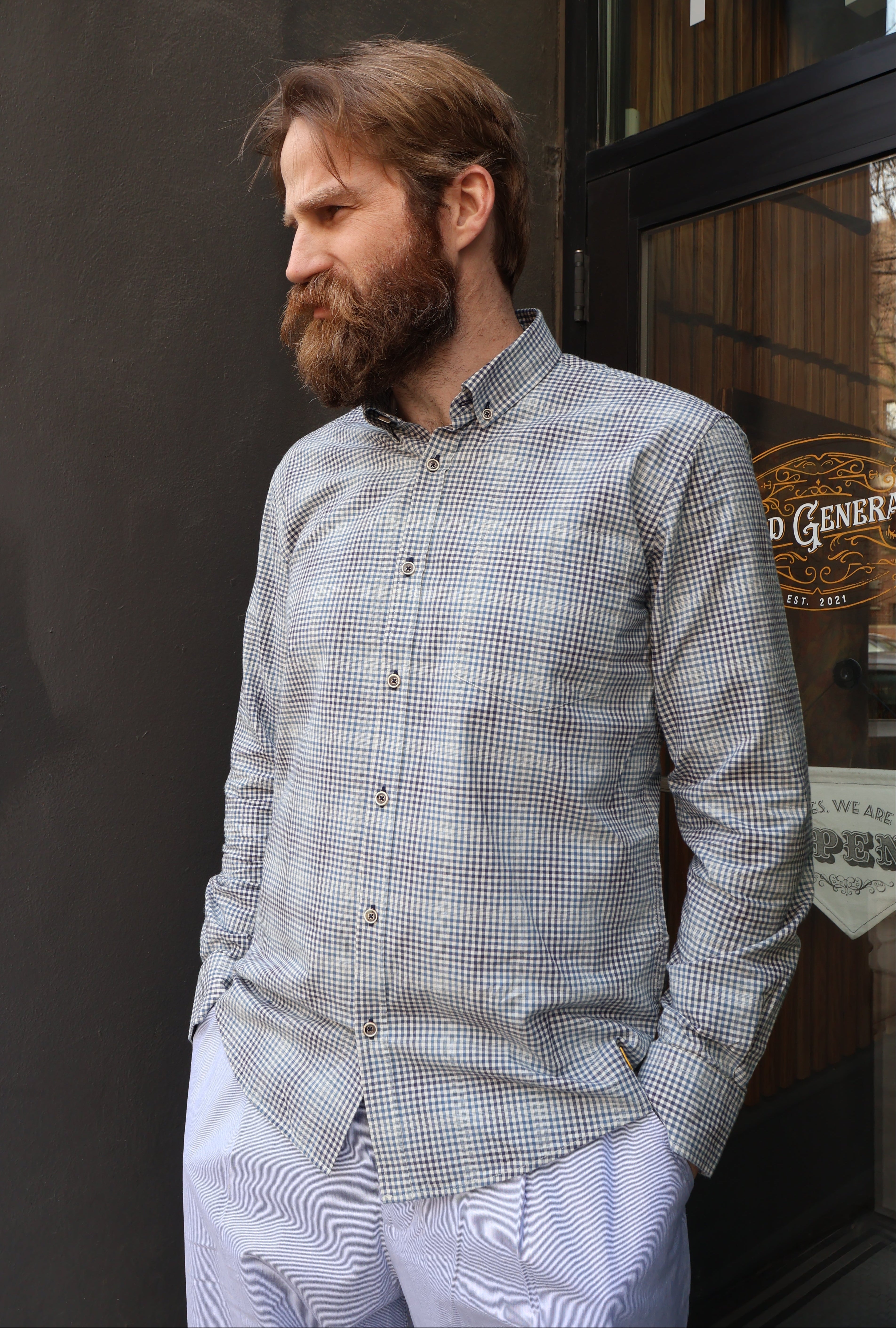 Armor Lux Straight Cut Long Sleeve Shirt