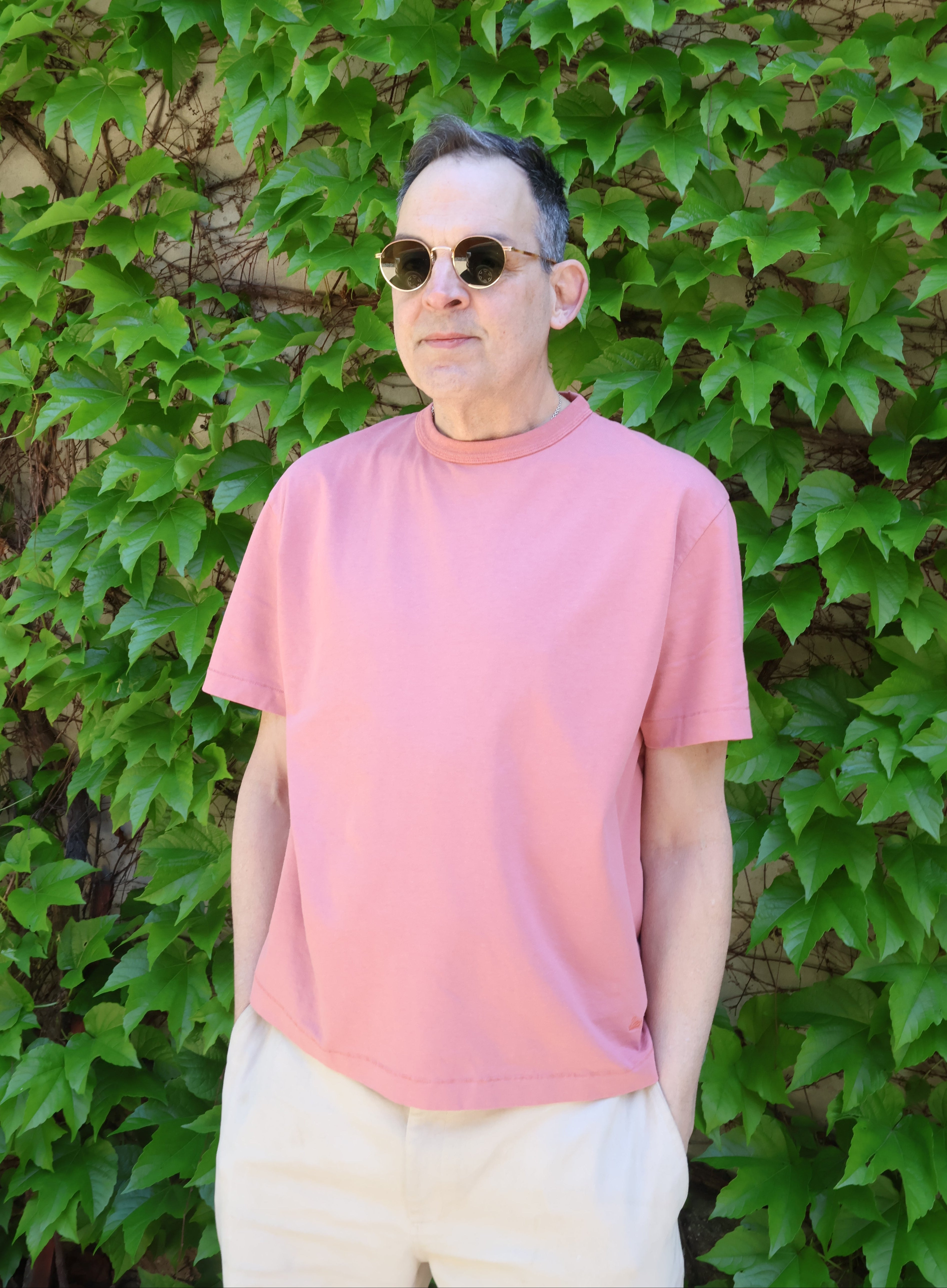 Merz b. Schwanen Sturdy Boxy Fit Cotton-Hemp T-Shirt