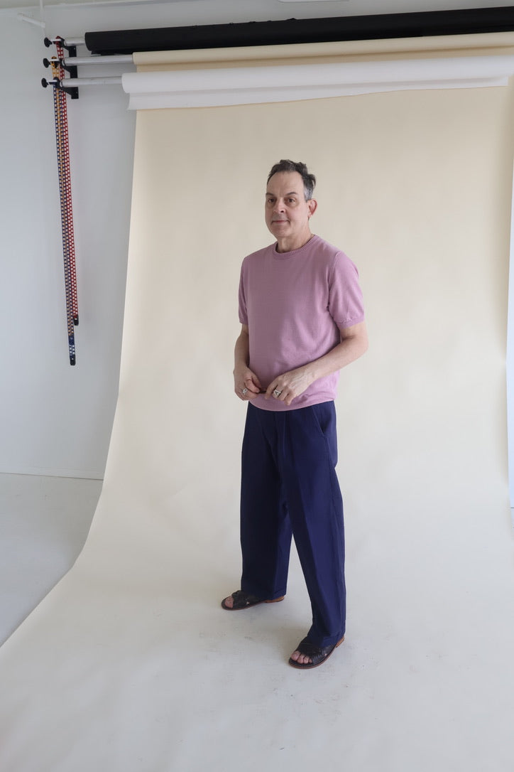 Hansen Bobby Wide Pleated Trouser