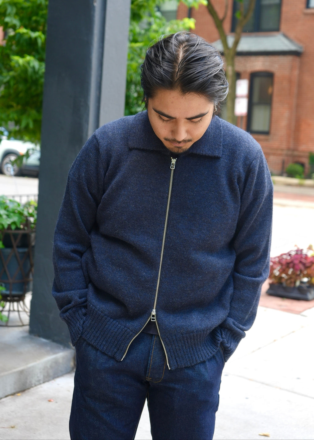 Hansen Dylan Zipper Cardigan