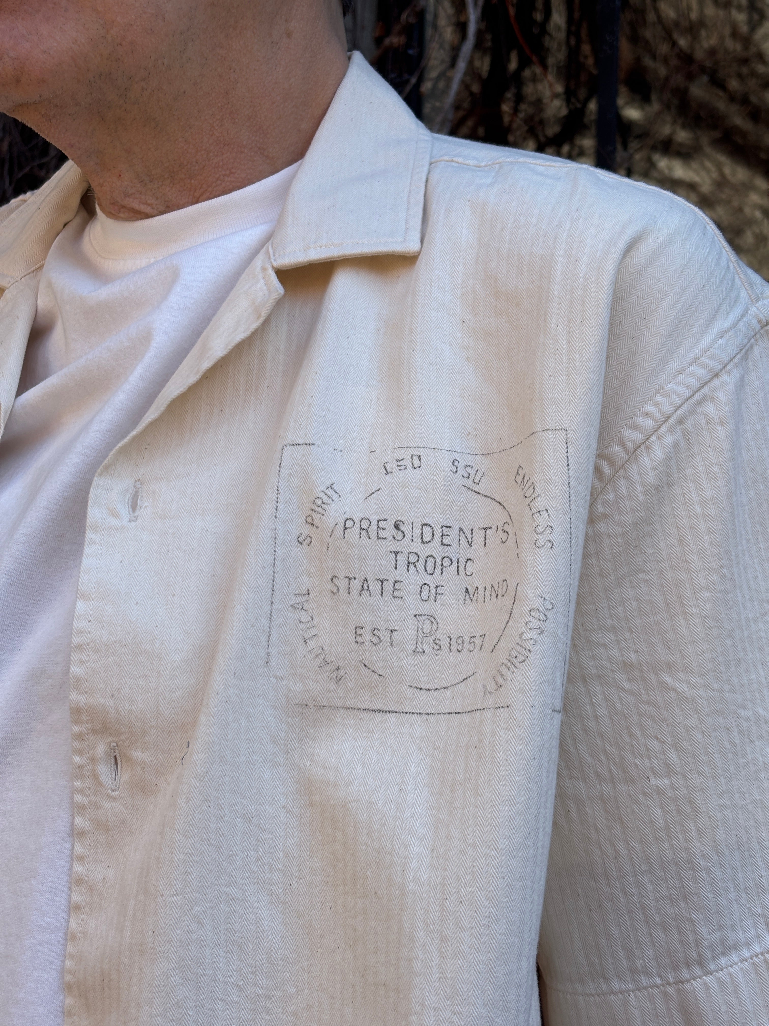 President's Hand Painted Reef Shirt
