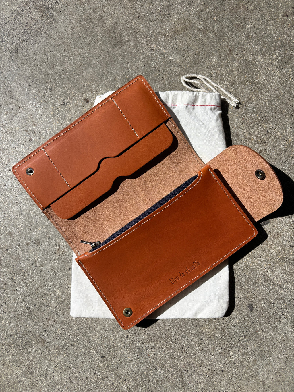 Bleu De Chauffe Corto Wallet