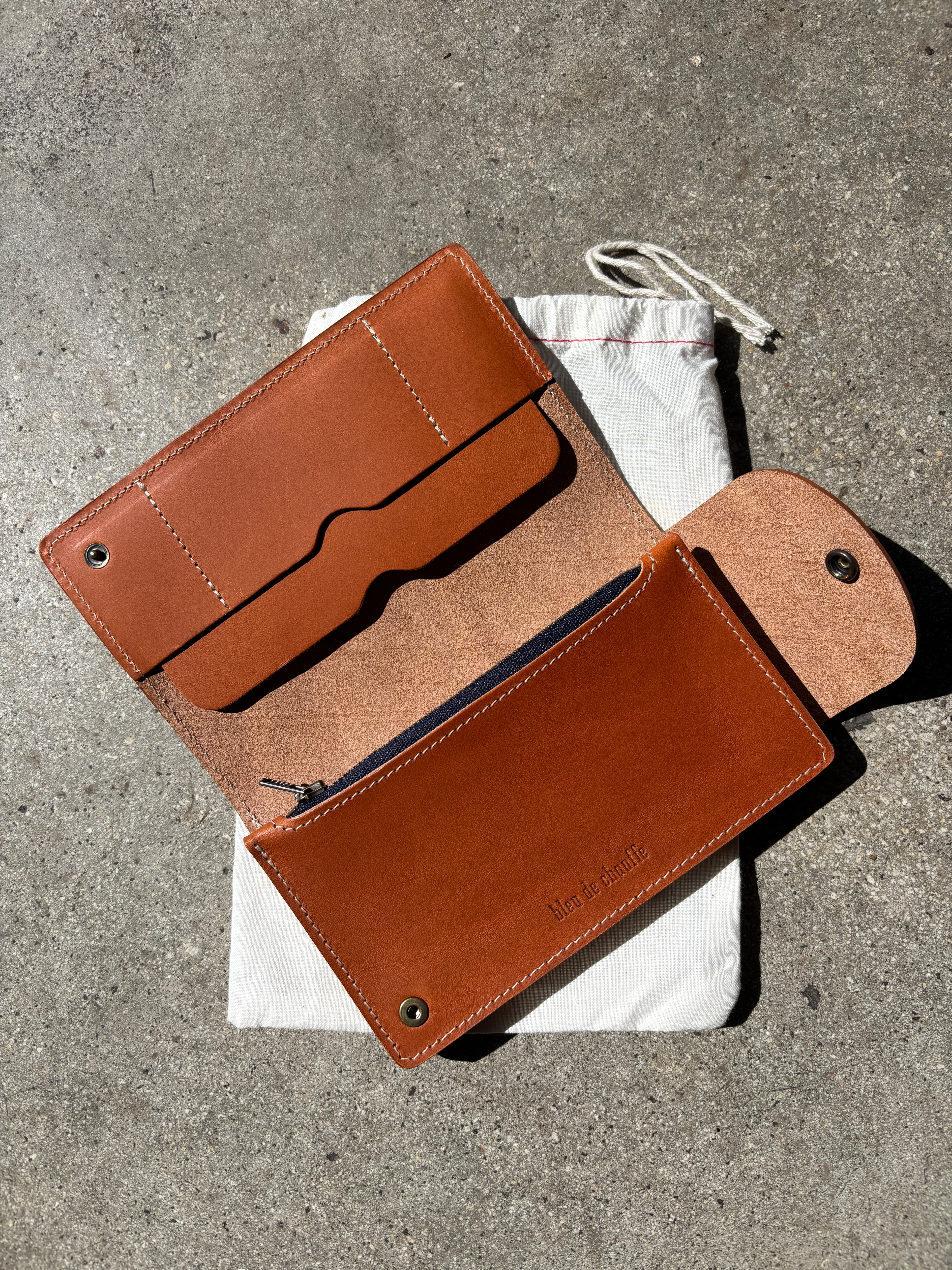 Bleu De Chauffe Corto Wallet