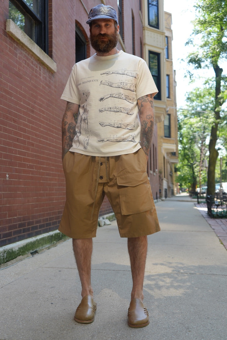Fleurs De Bagne "Submariner" Shorts