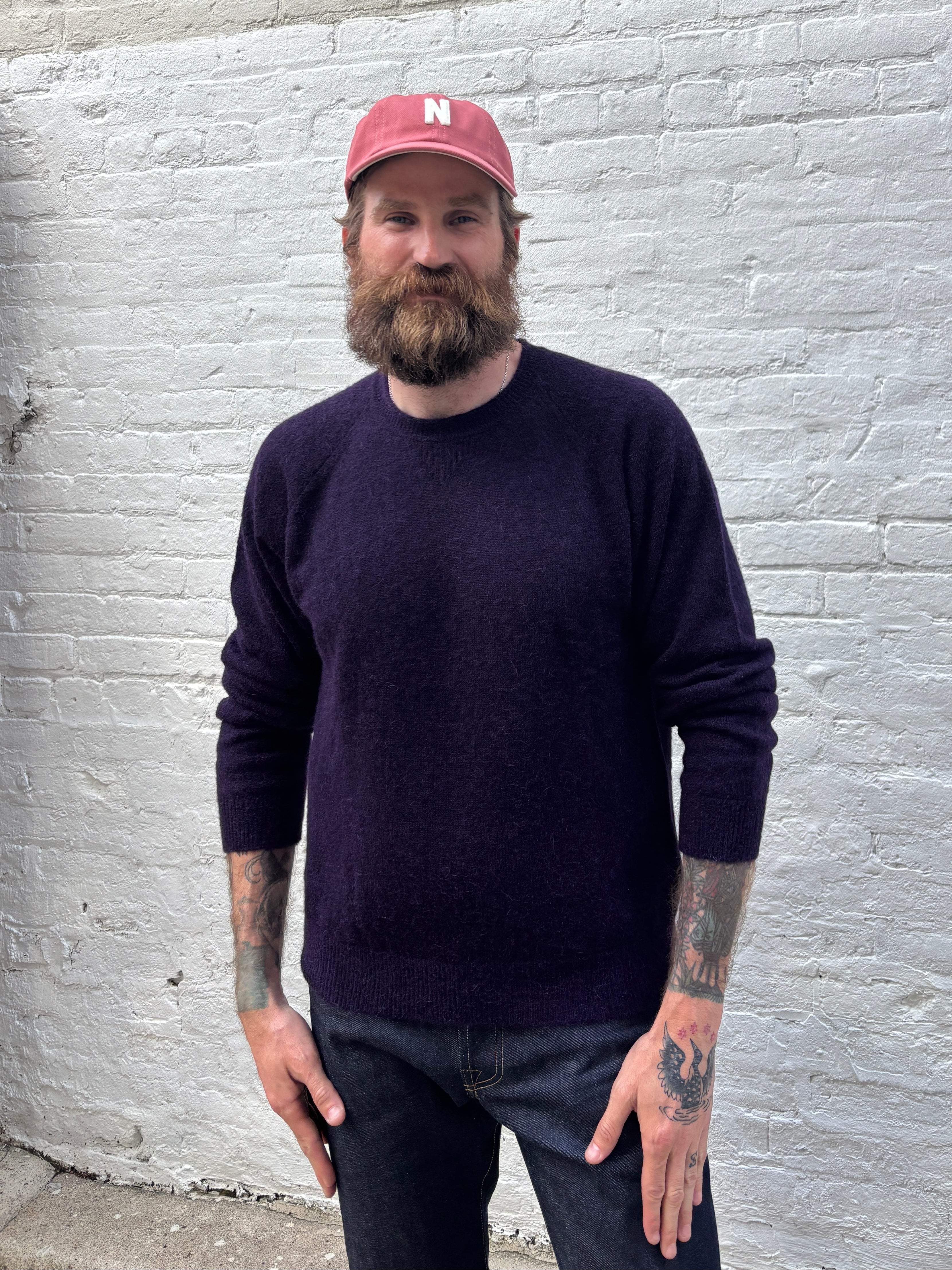 Norse Projects Nordevik Baby Alpaca Sweater