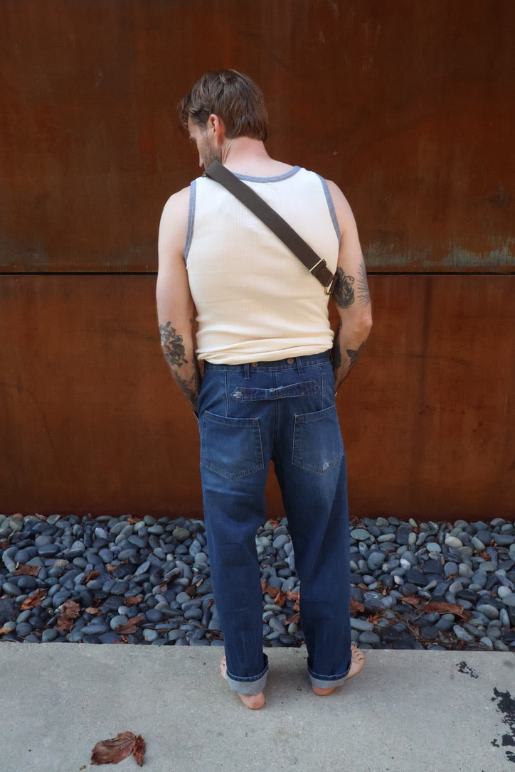 Fleurs de Bagne Cargo Selvedge Denim