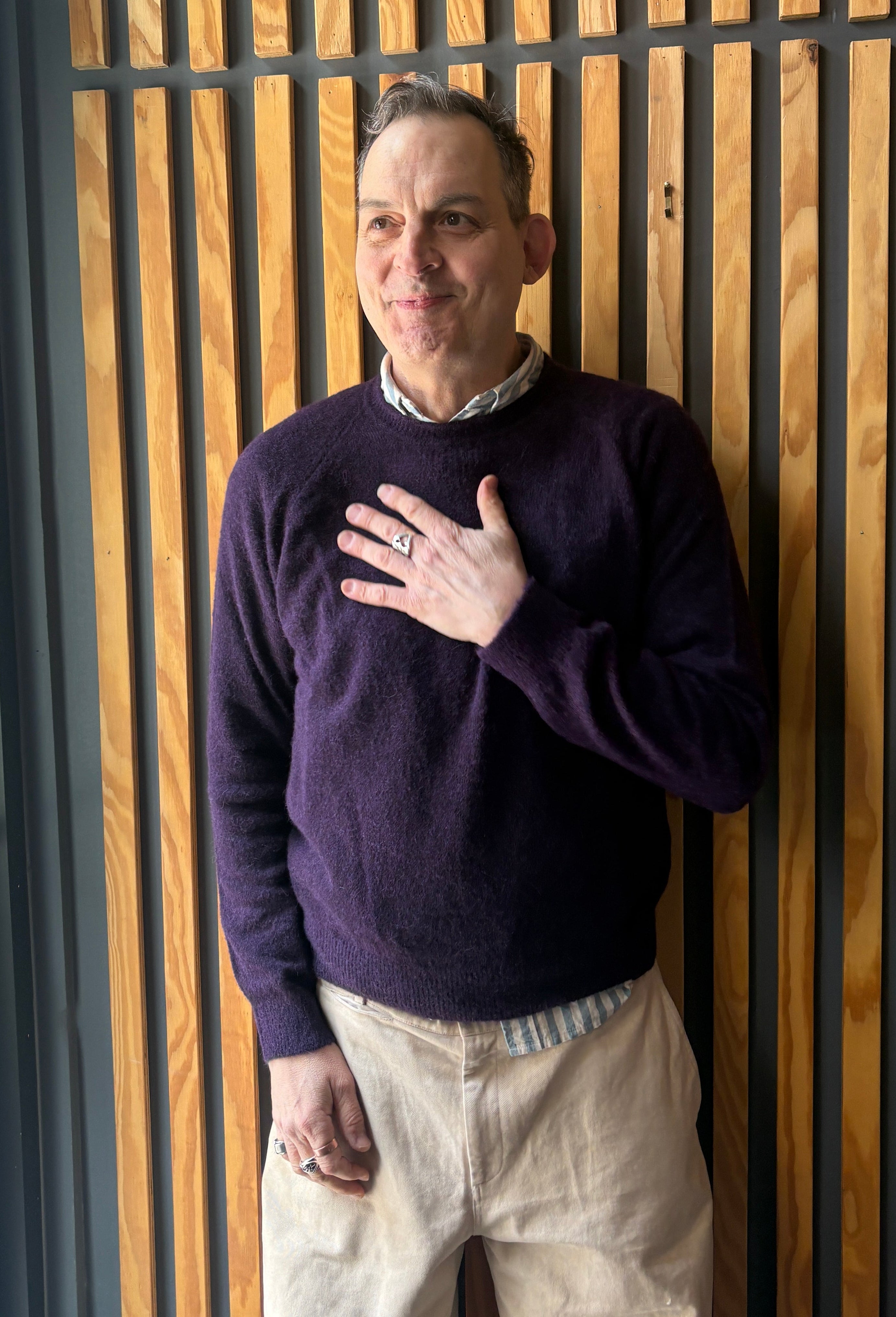 Norse Projects Nordevik Baby Alpaca Sweater