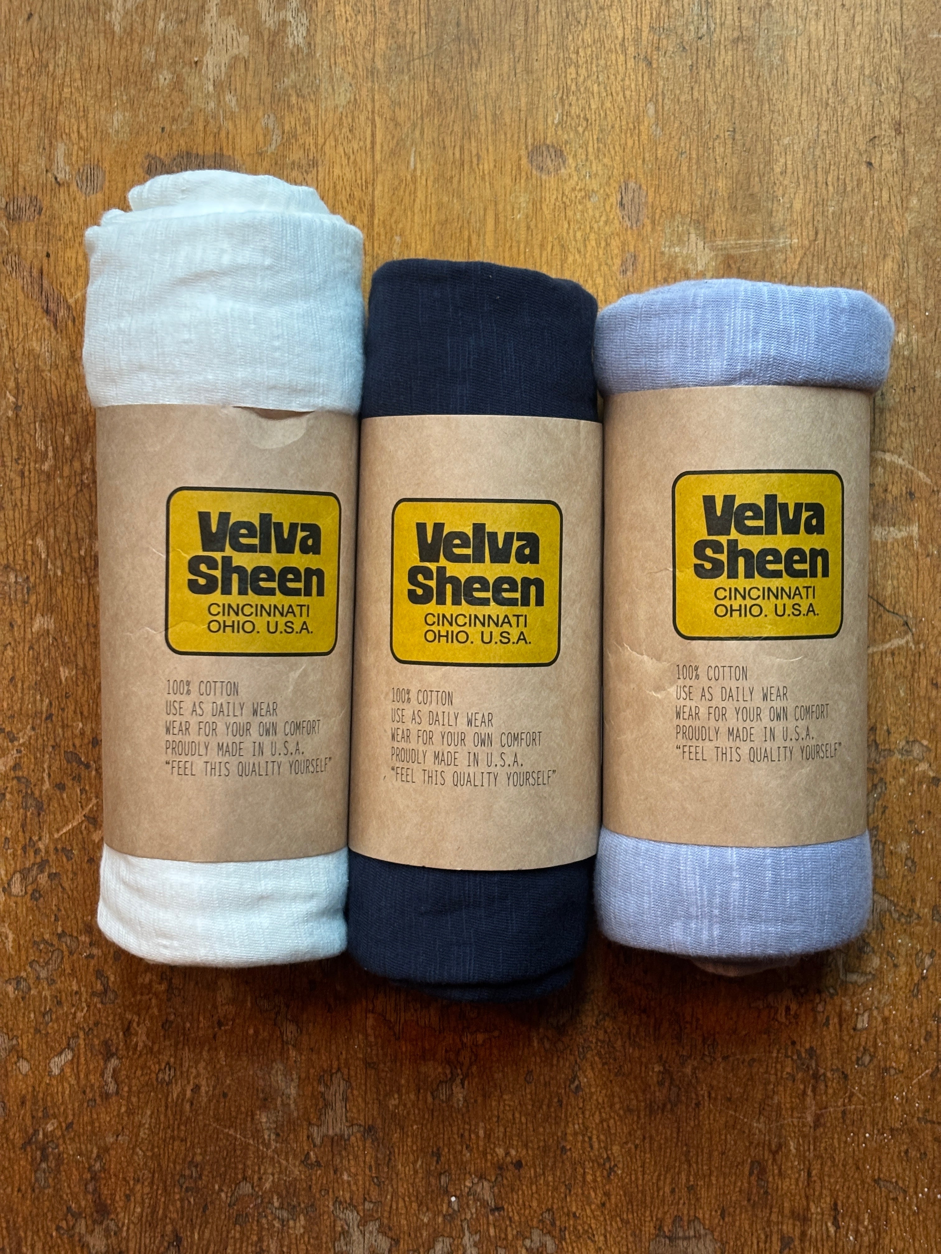 Velva Sheen Rolled S/S Crew Neck Tee