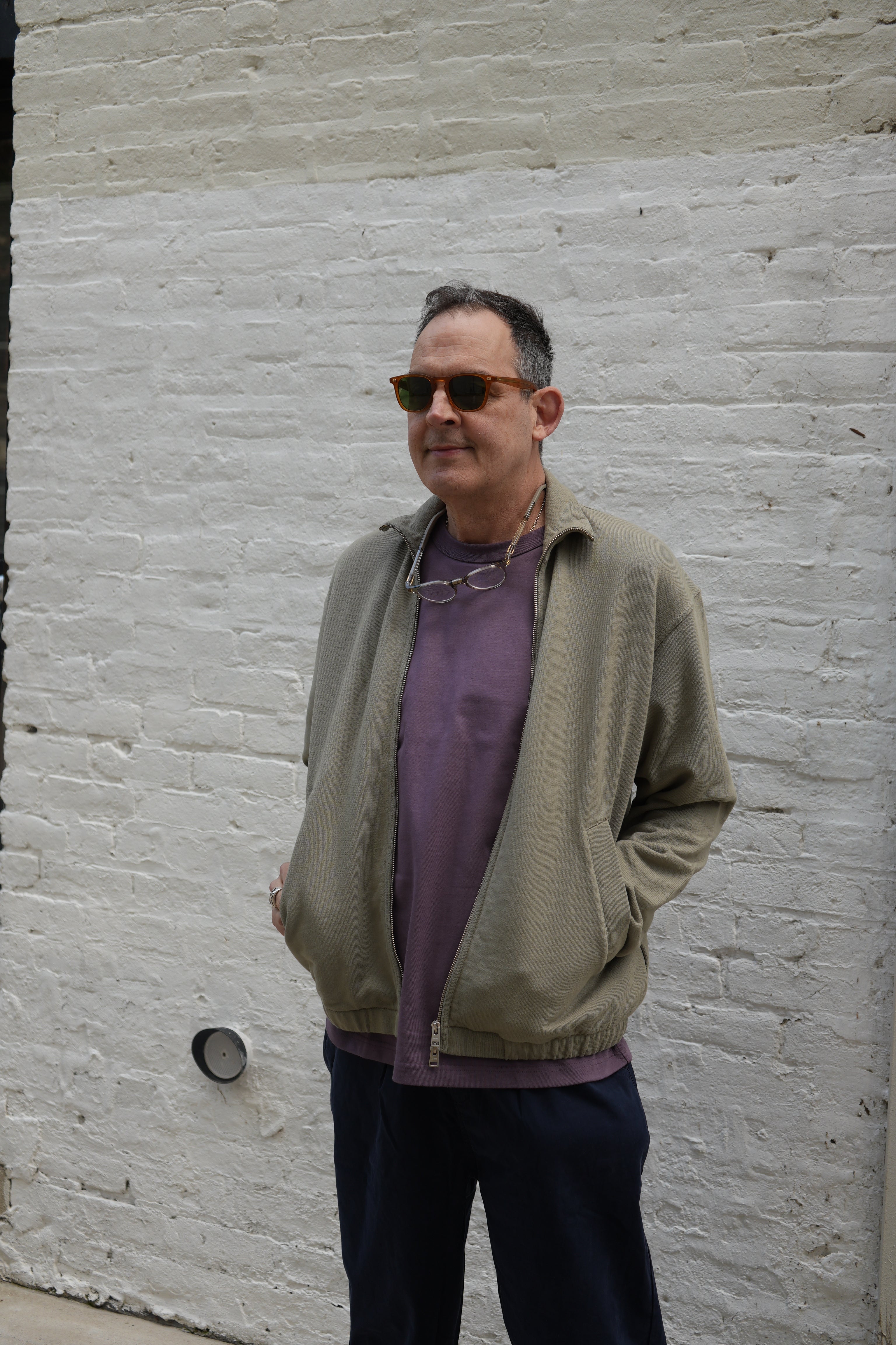 Norse Projects Hornidal Relaxed Organic Loopback Track Jacket
