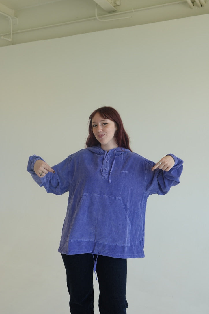 Kappy Pigment Corduroy Anorak