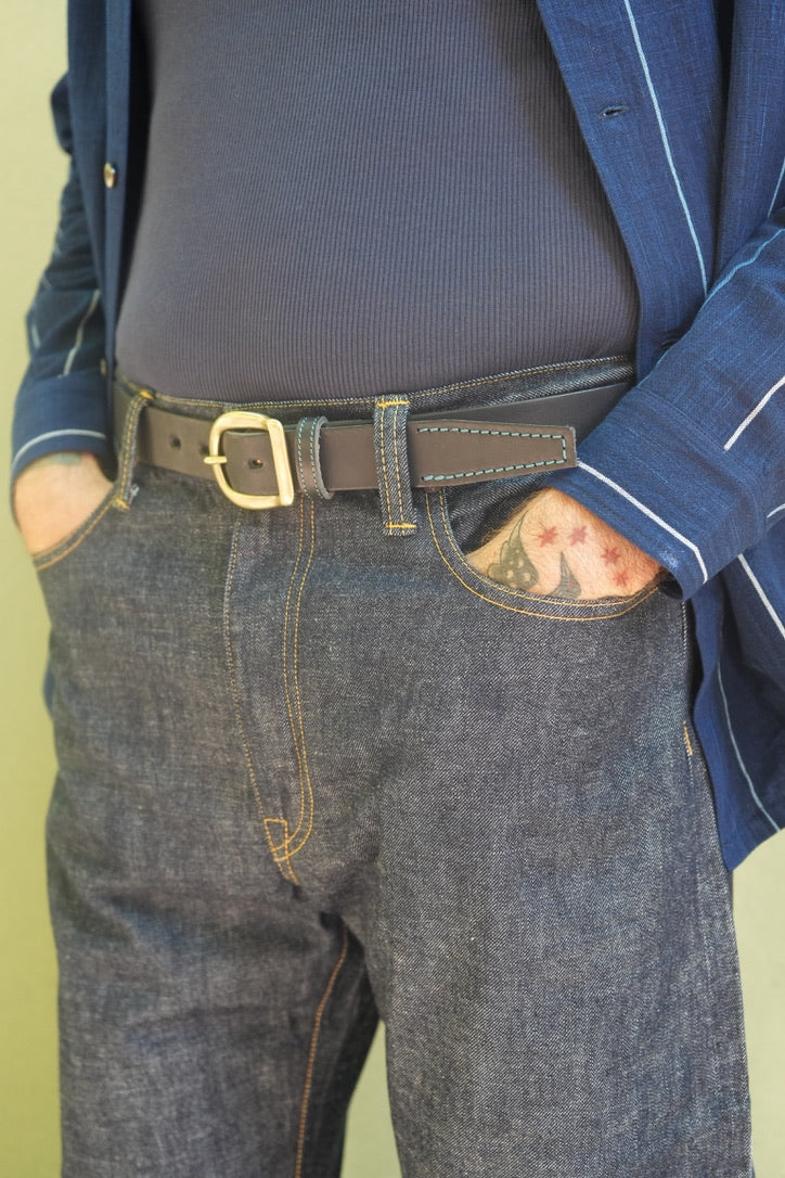 omotodenim Cowhide Leather Belt