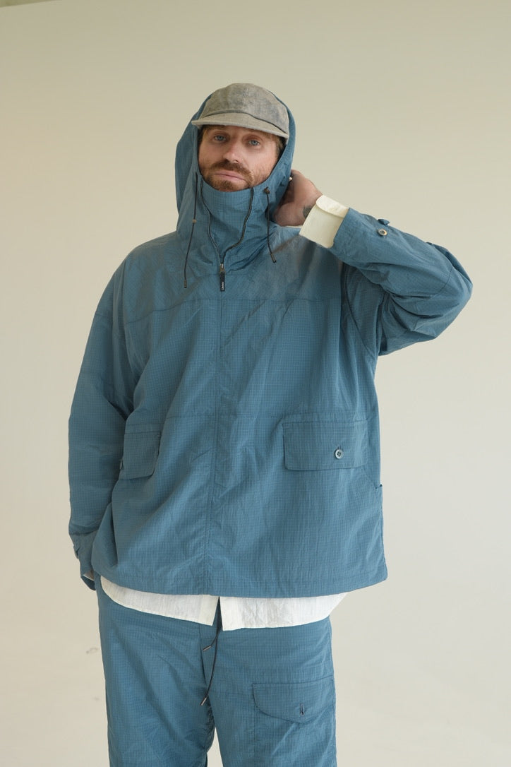 Caledoor Monofilament Ripstop Nylon Hooded Smock