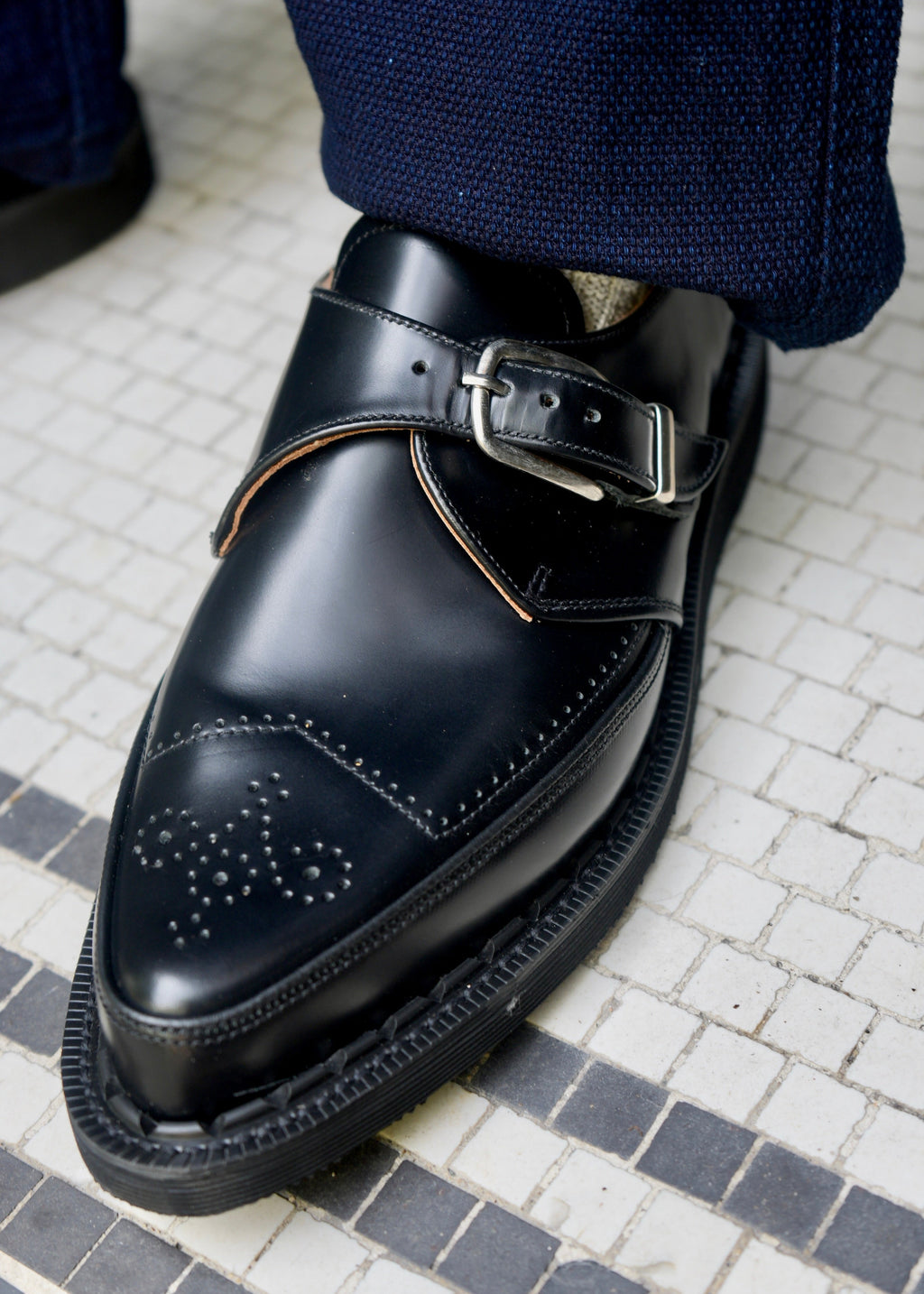 George Cox Strummer Monk Shoe