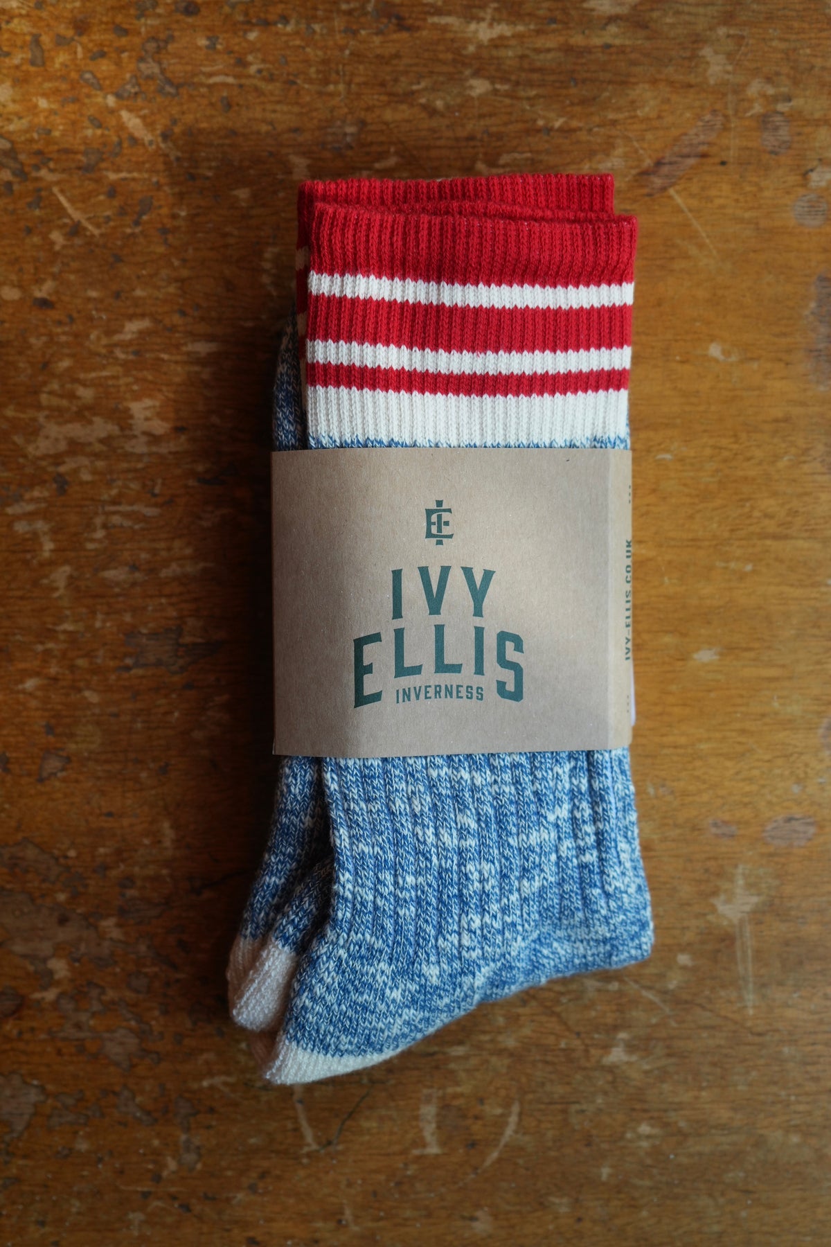 Ivy Ellis Highland Coastline Slub Sock