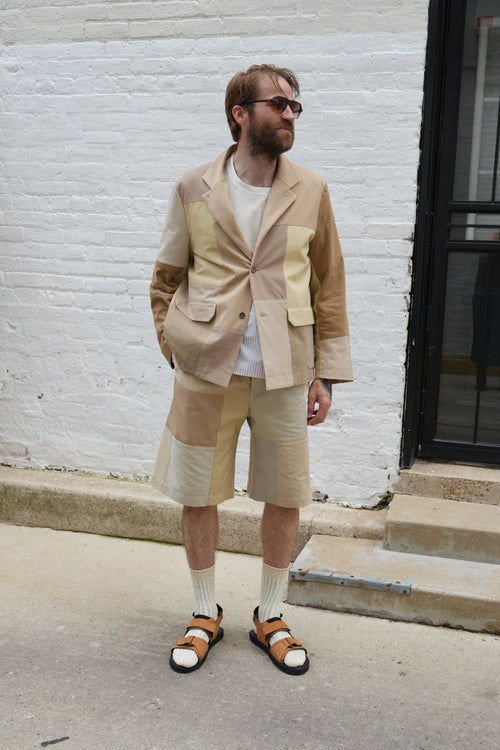 Hul le Kes Pollock Patchwork Shorts