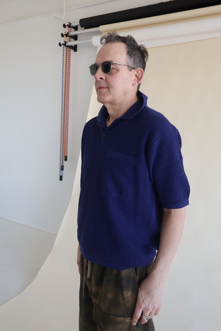 Universal Works Short Sleeve Knit Polo