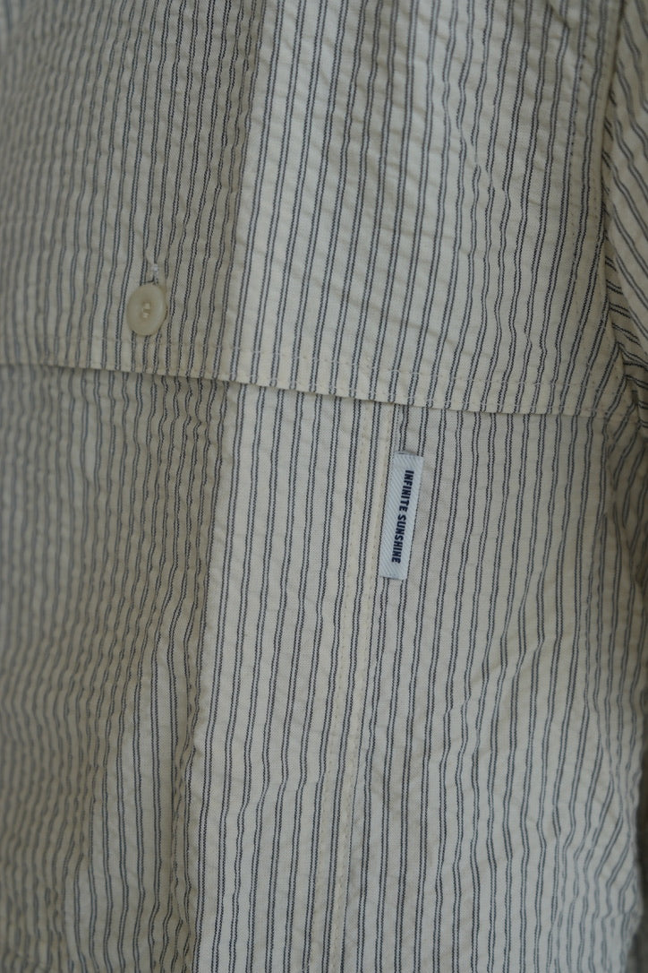 Kappy Stripe Pocket Work Shirt