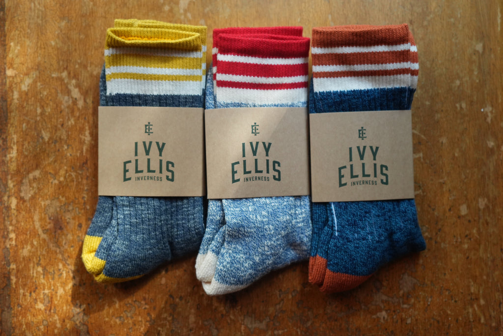 Ivy Ellis Highland Coastline Slub Sock