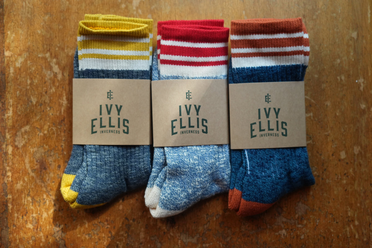 Ivy Ellis Highland Coastline Slub Sock