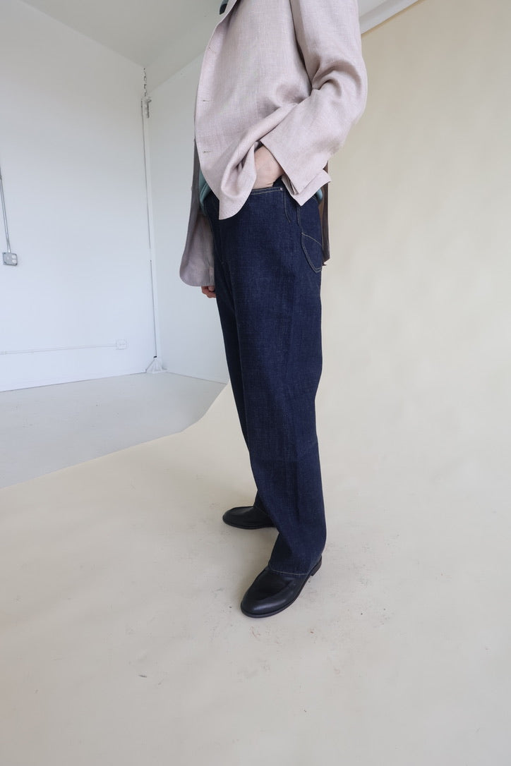 Trophy Clothing Waist Overalls Dirt Denim