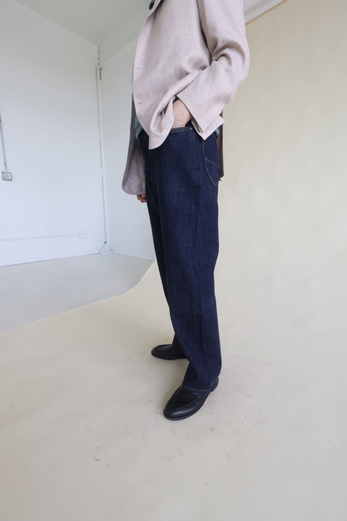 Trophy Clothing Waist Overalls Dirt Denim