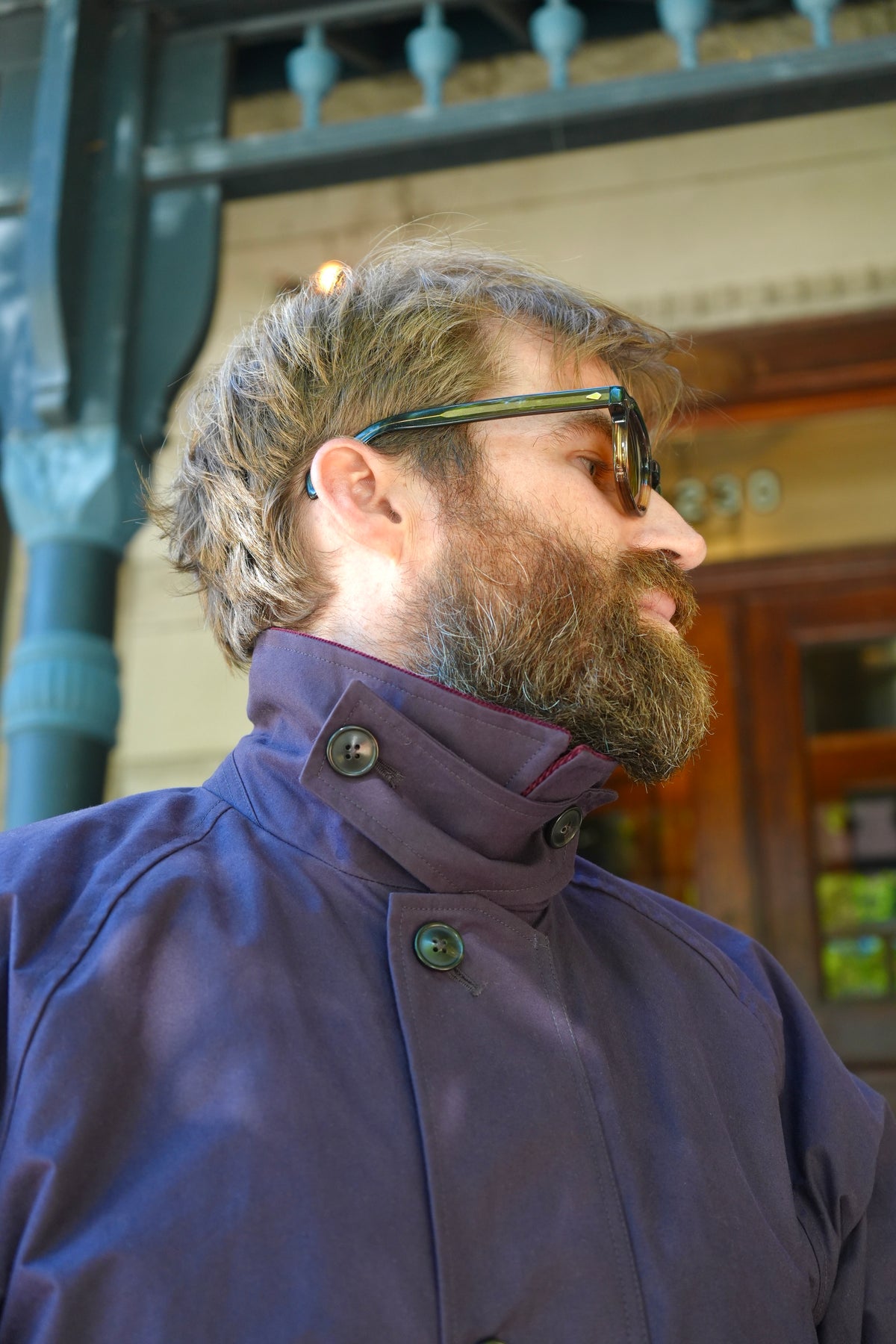 Norse Projects Holman Wax Raglan Insuated Jacket