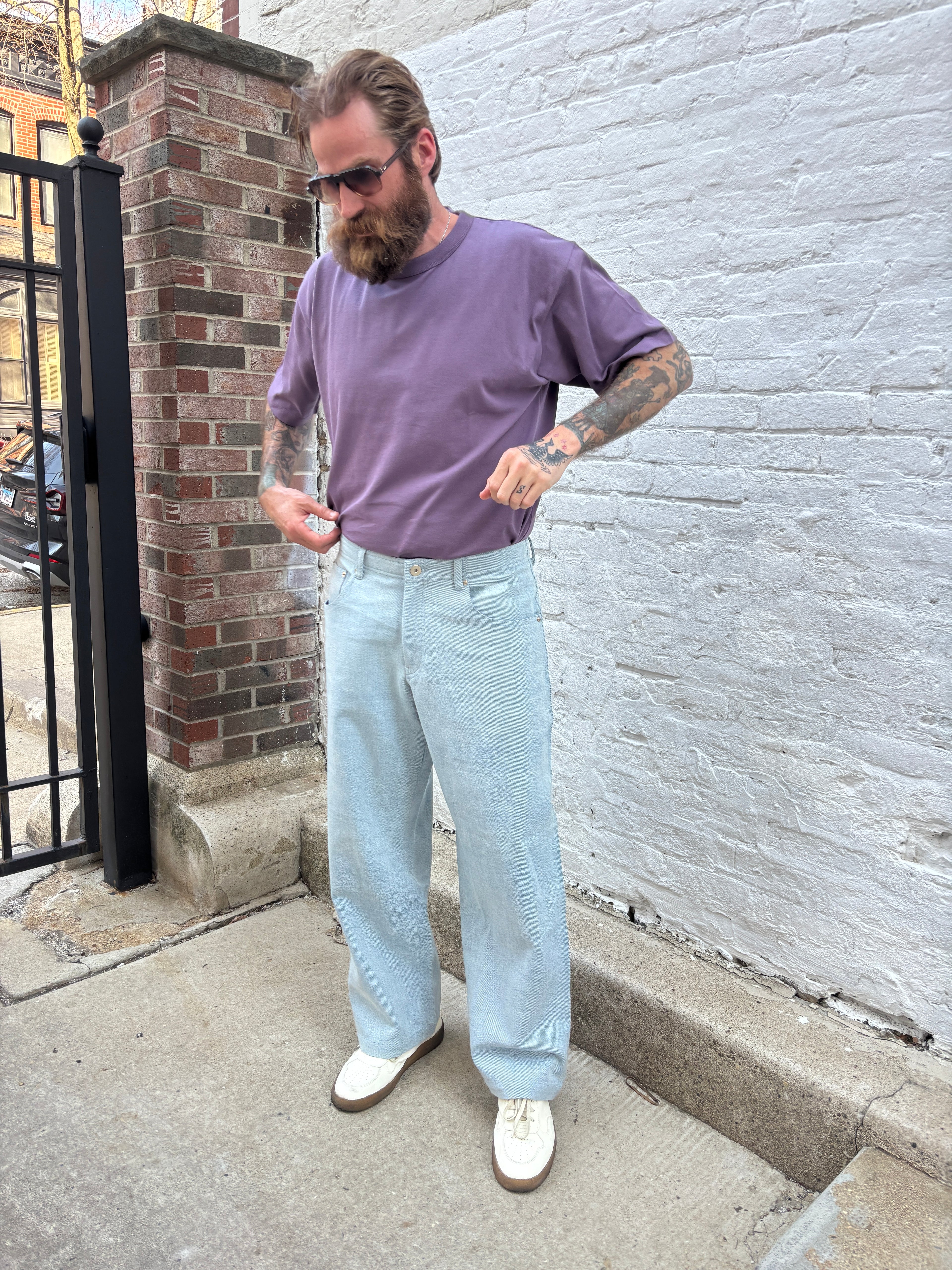 Norse Projects Snekkersten Organic Arch Print T-Shirt