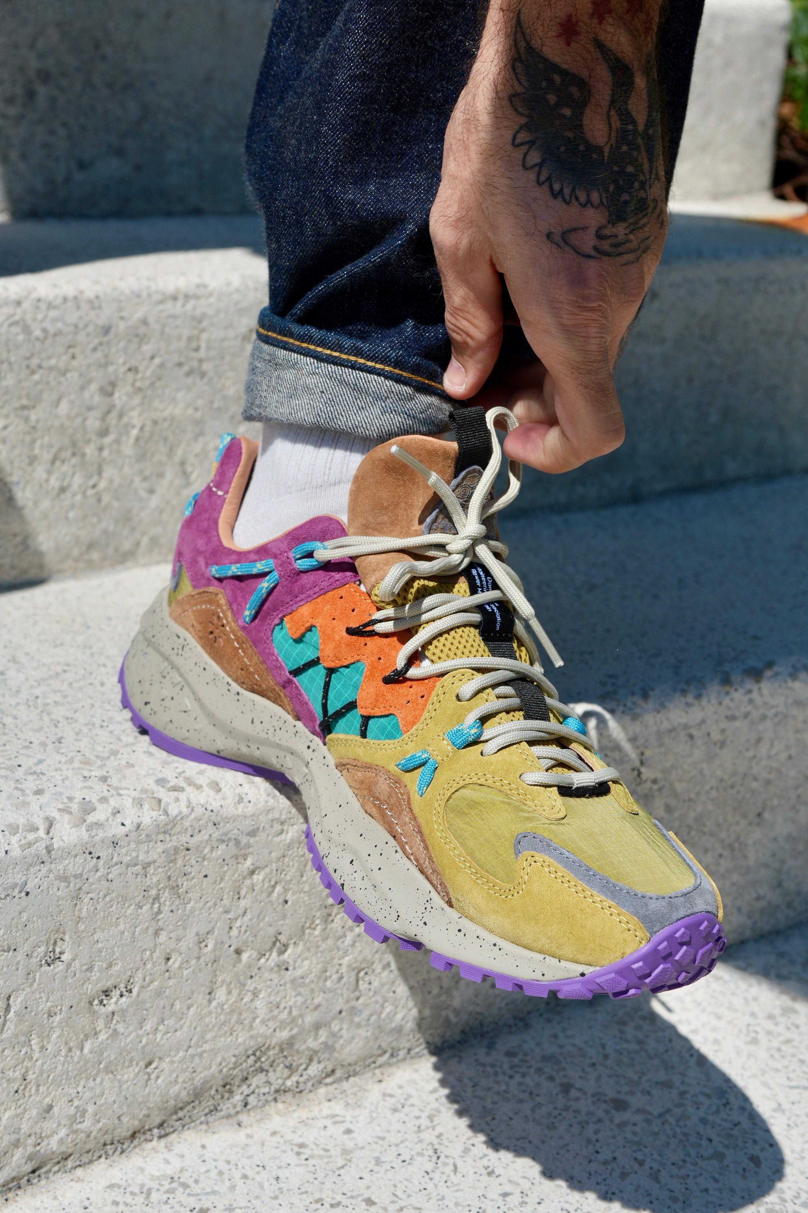 Flower Mountain Yamabushi Uni Sneakers