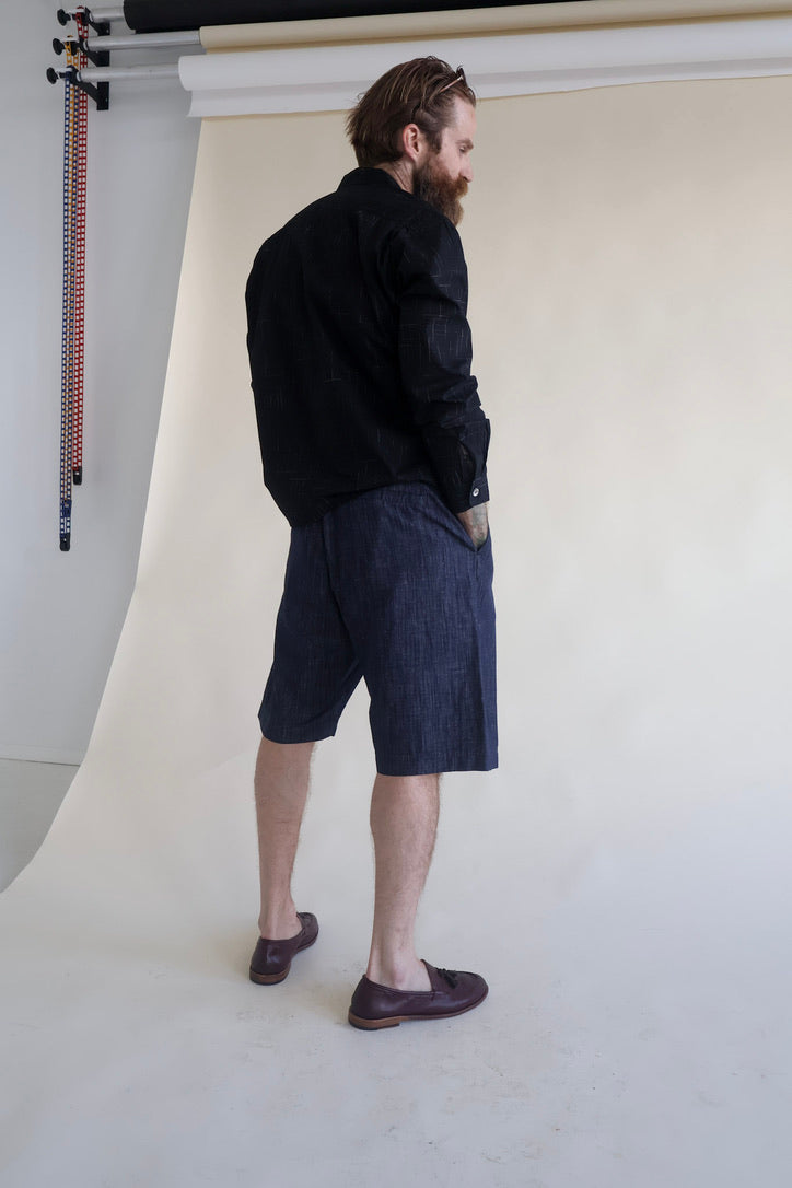 Hansen Robin Wide Pleated Shorts