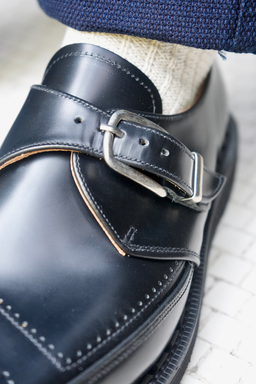 George Cox Strummer Monk Shoe