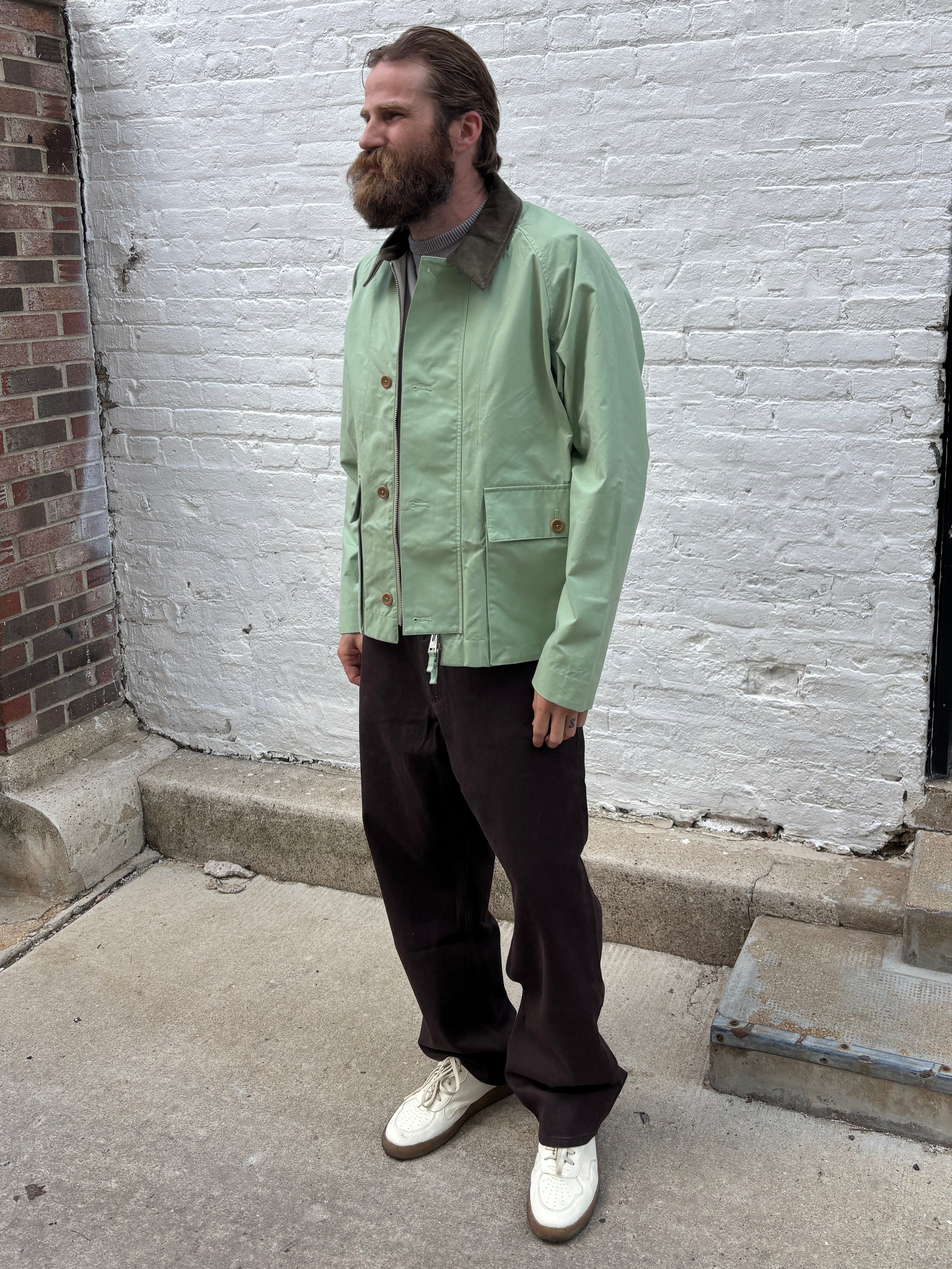 Norse Projects Holman Wax Raglan Light Jacket