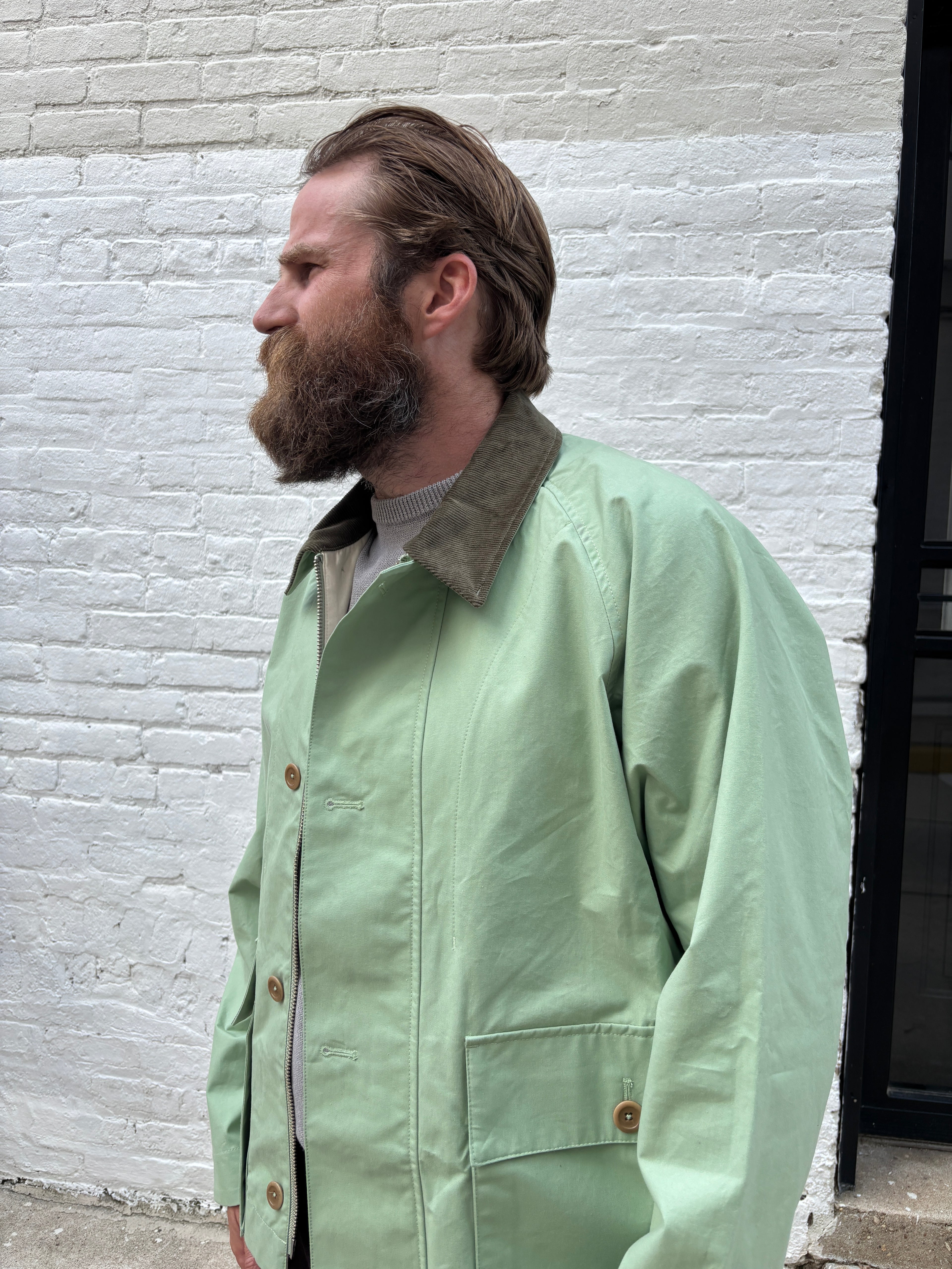 Norse Projects Holman Wax Raglan Light Jacket
