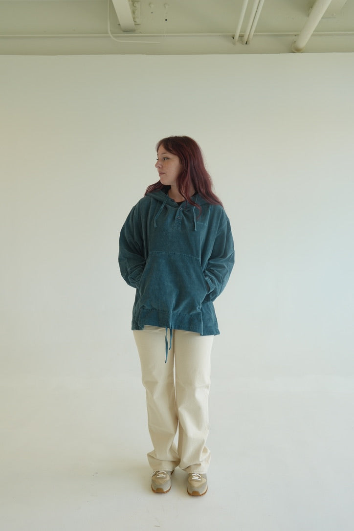 Kappy Pigment Corduroy Anorak