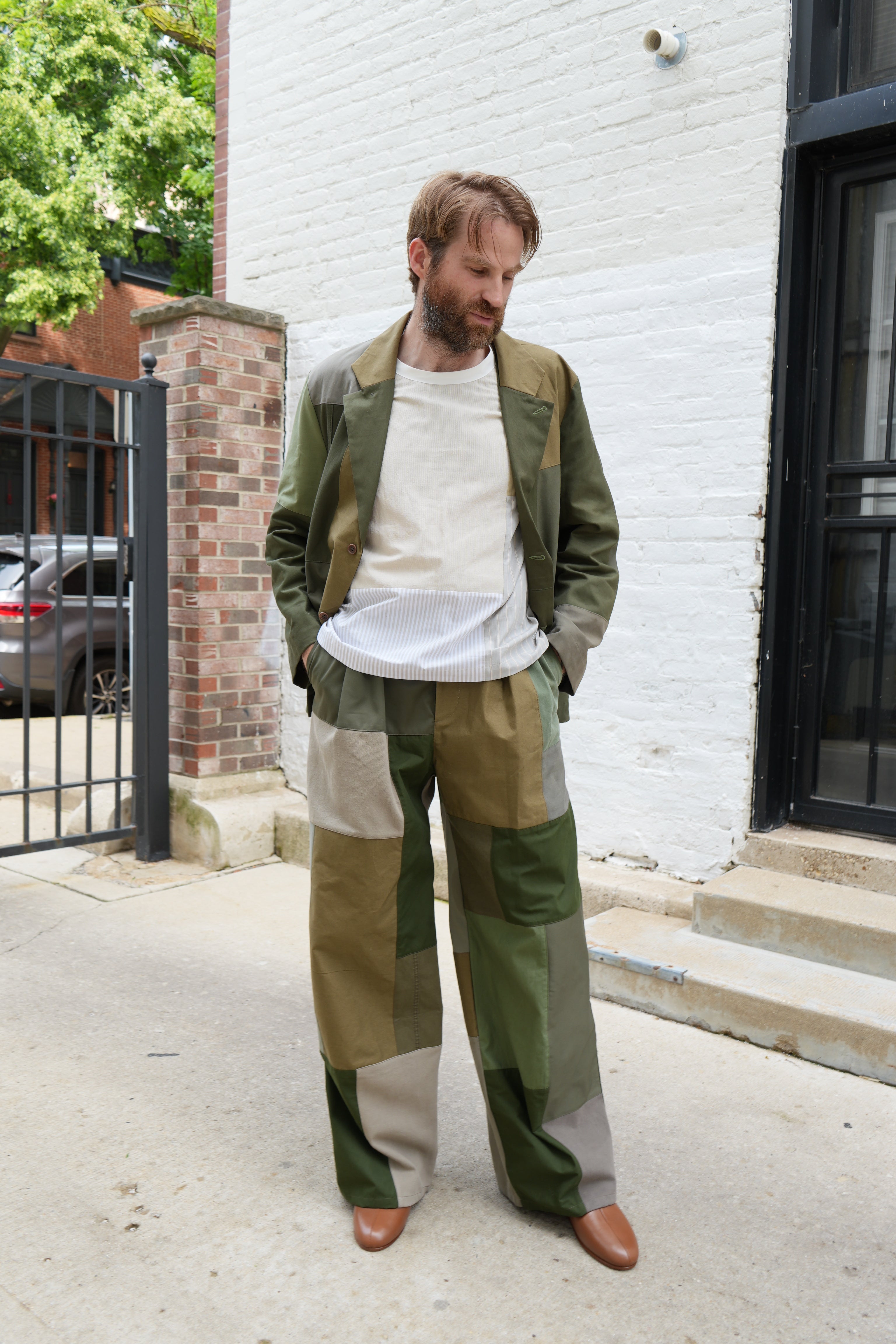 Hul le Kes Pollock Patchwork Trousers