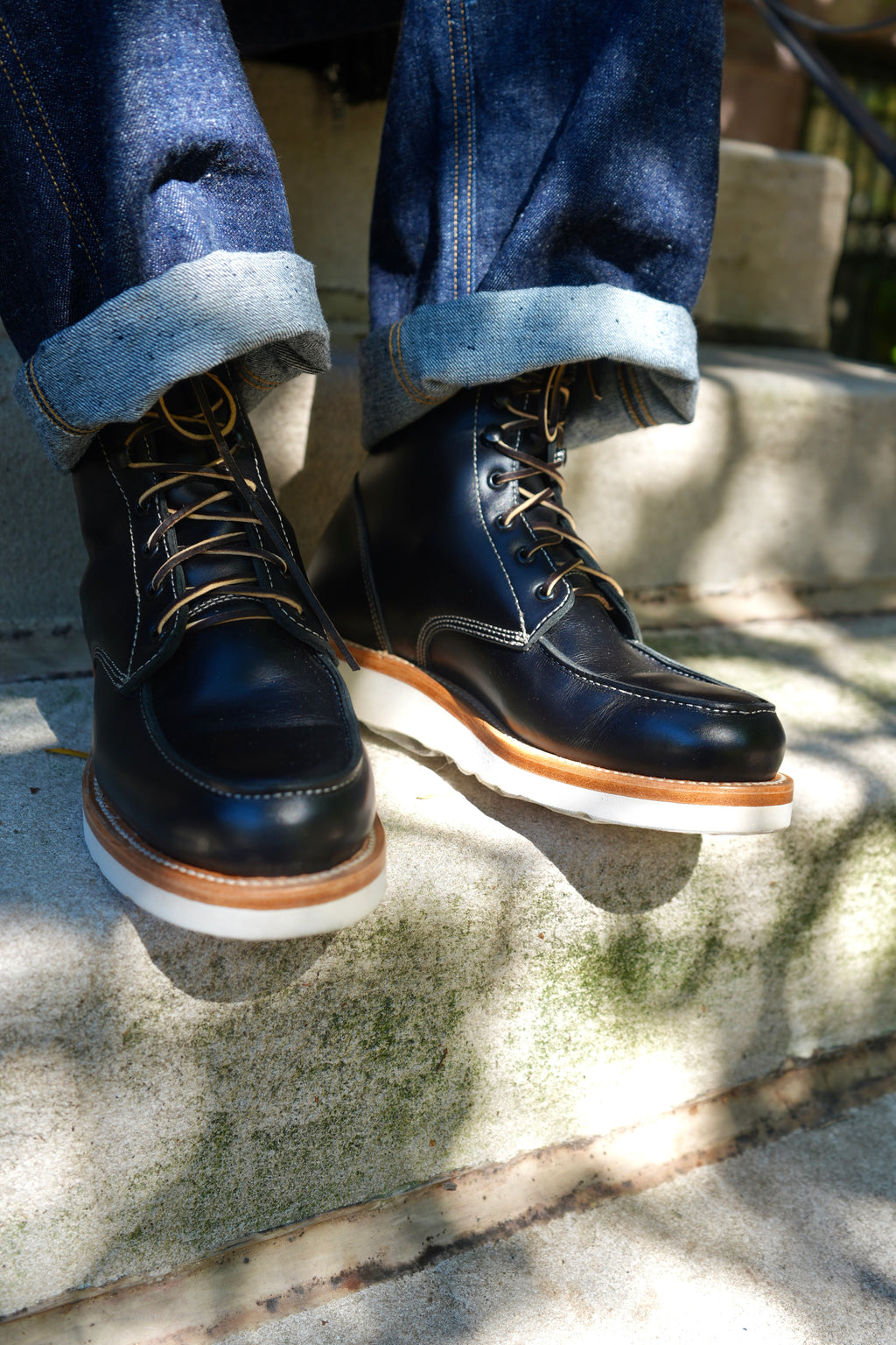 Unmarked Moc Toe Boots