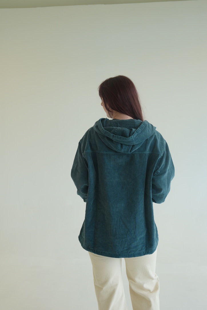 Kappy Pigment Corduroy Anorak