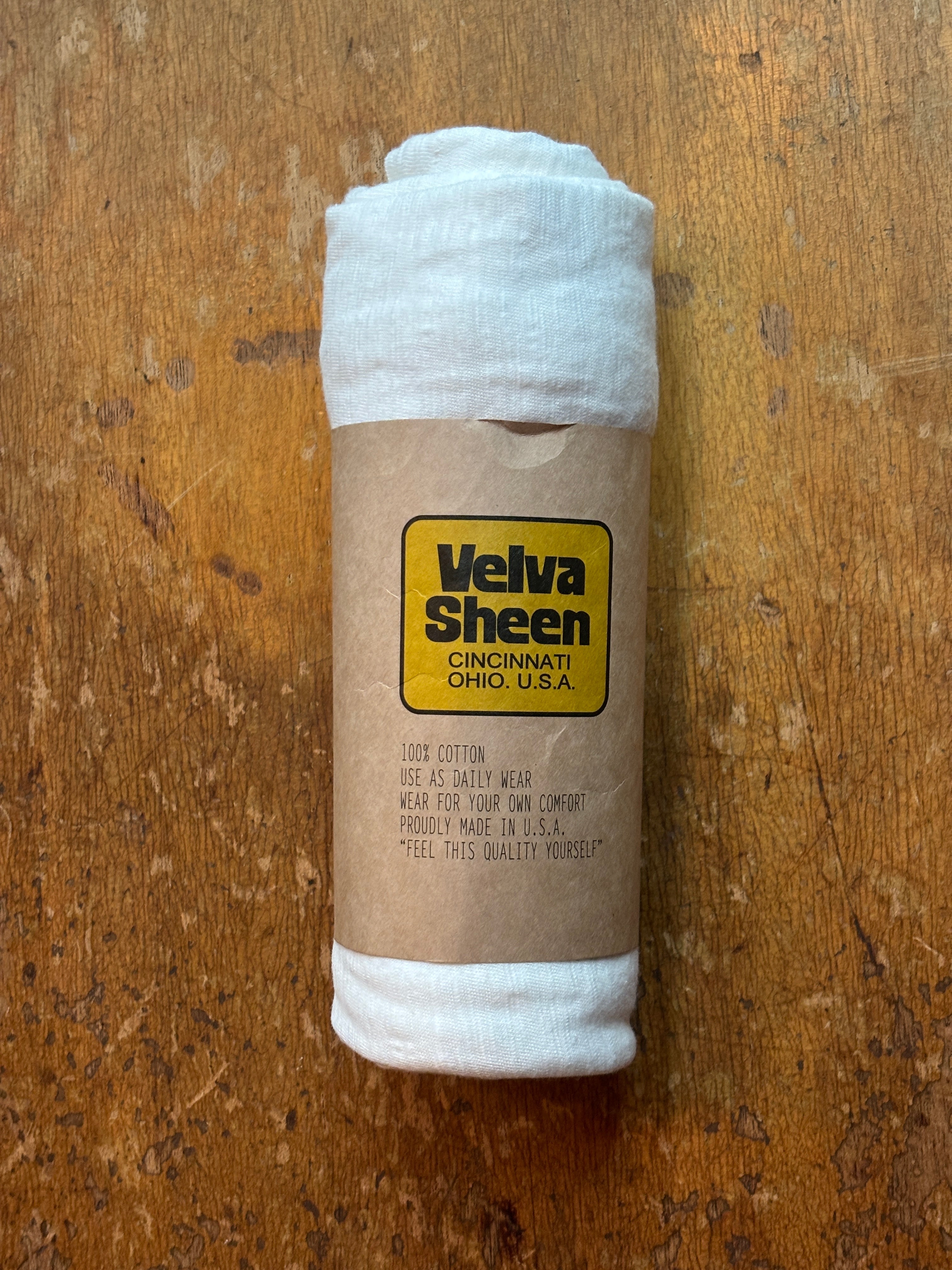 Velva Sheen Rolled S/S Crew Neck Tee