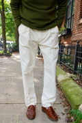 Tela Genova Damasco Gabardine Wide Cut Chino
