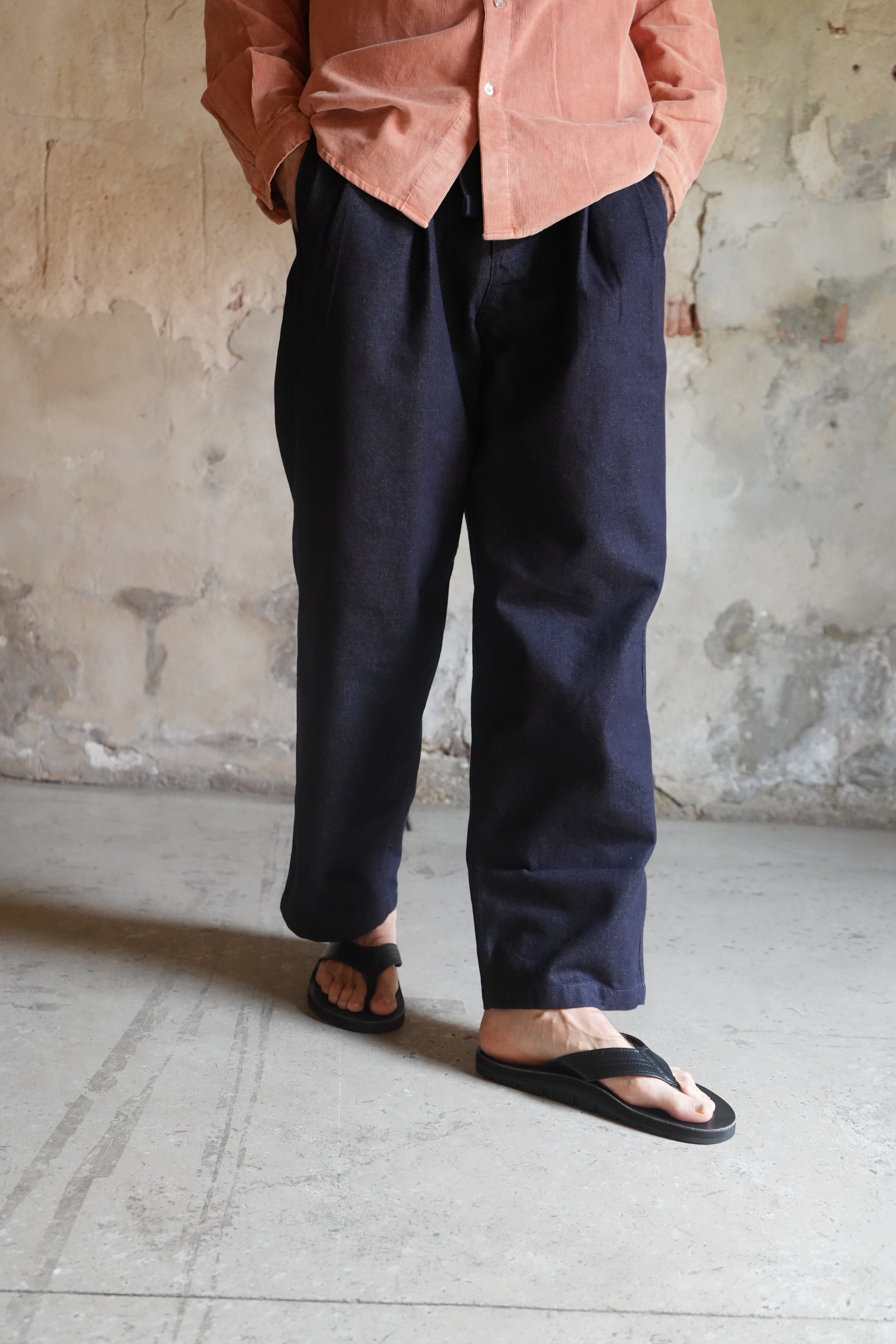 Kappy Two Tuck Wide Denim Pants – Ford General