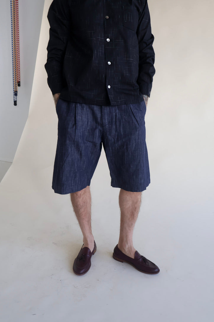 Hansen Robin Wide Pleated Shorts