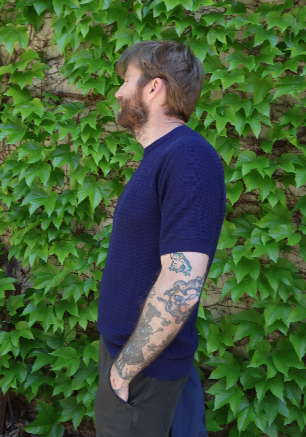 Gallia Short Sleeve Knit Sweater "Carroll"