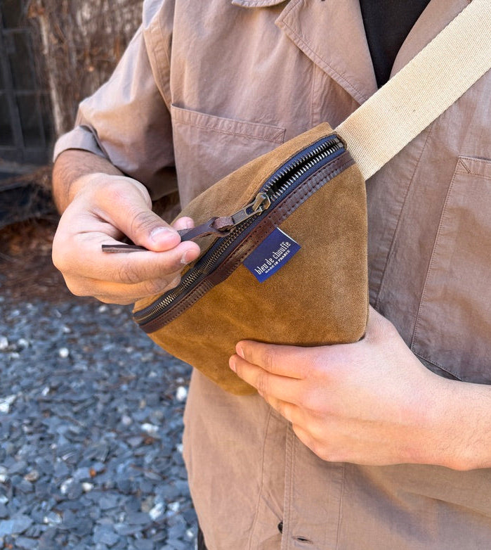 Bleu De Chauffe Hazelnut Brown Belt Bag