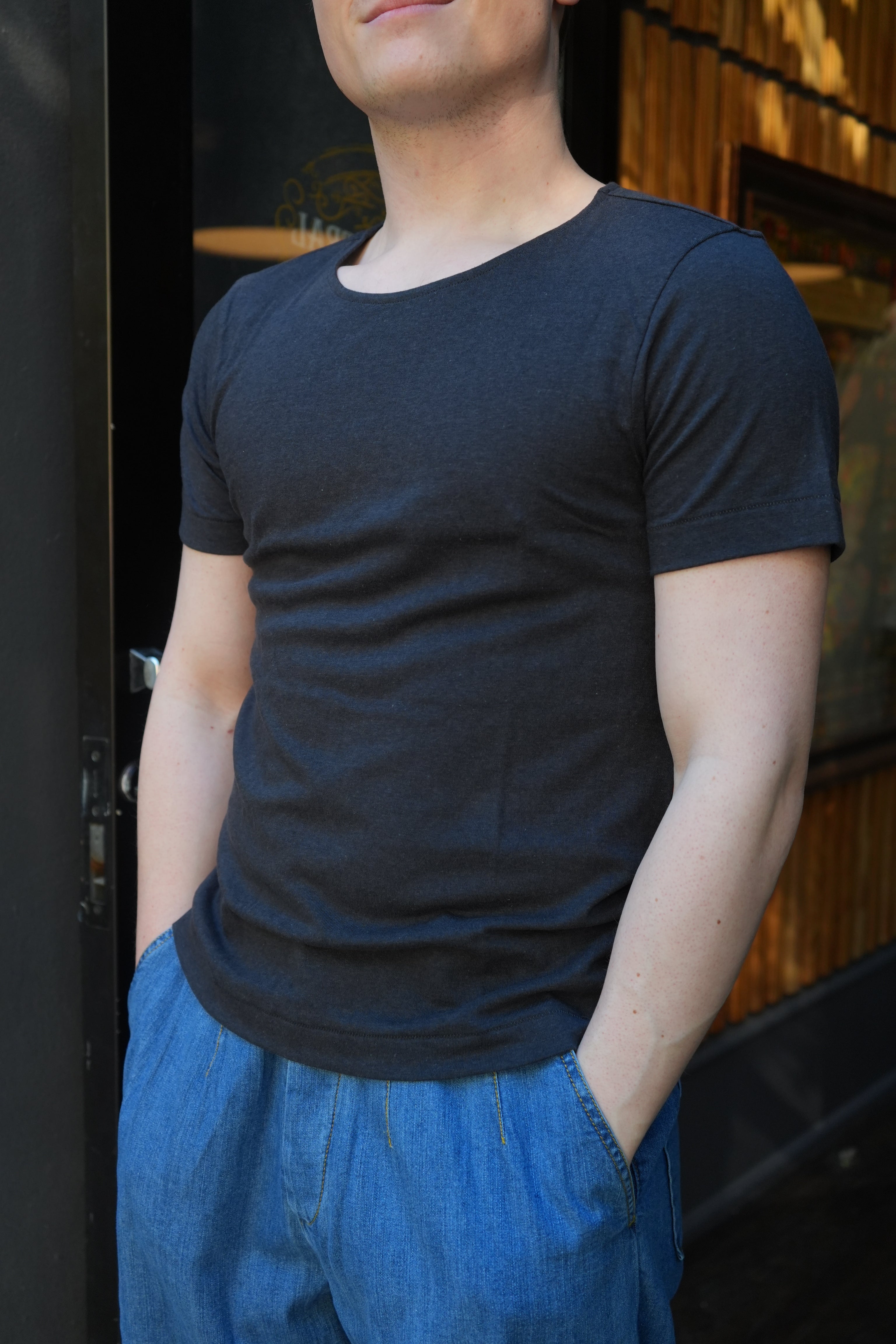 114 Loopwheeled 1920s T-Shirt