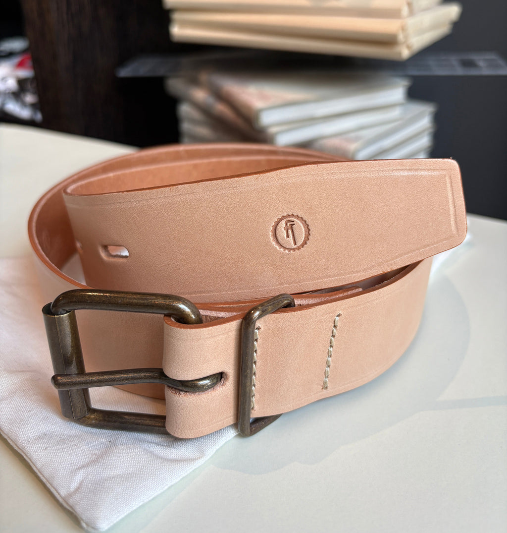 Bleu De Chauffe Fred Naturel Belt