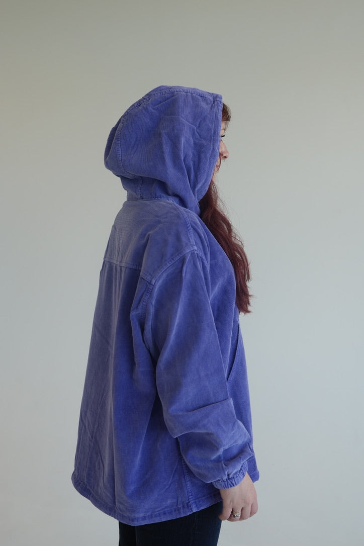 Kappy Pigment Corduroy Anorak