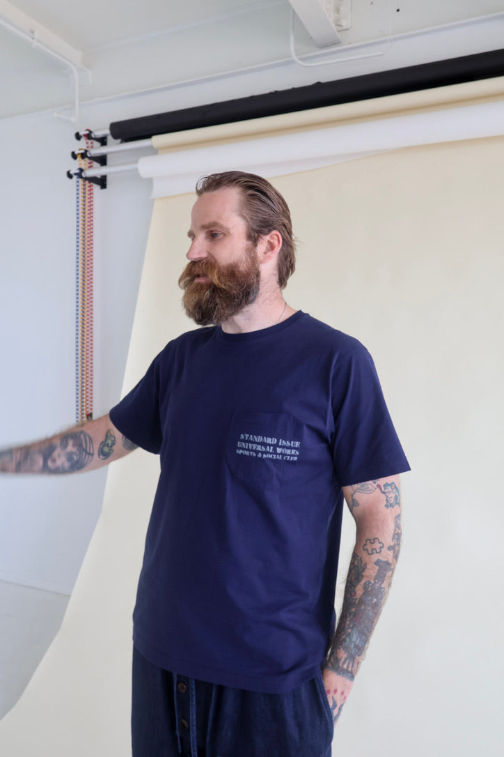 Universal Works Print Pocket Tee