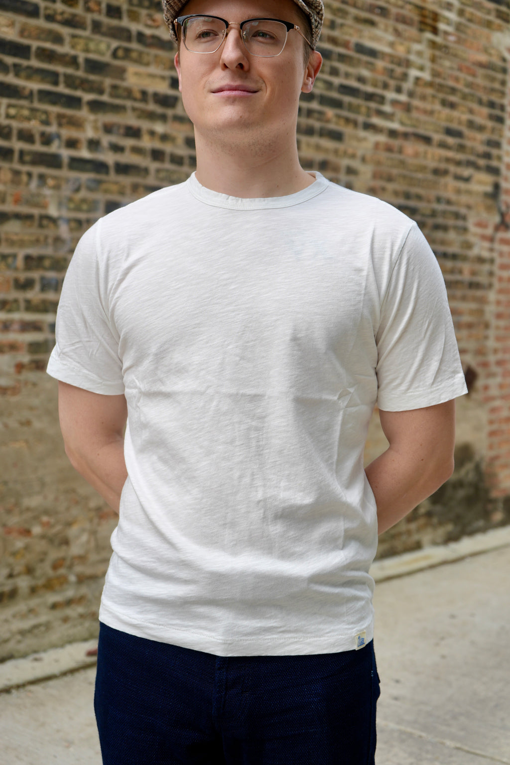 Merz b Schwanen SCT04 Slub Pima Cotton T-Shirt