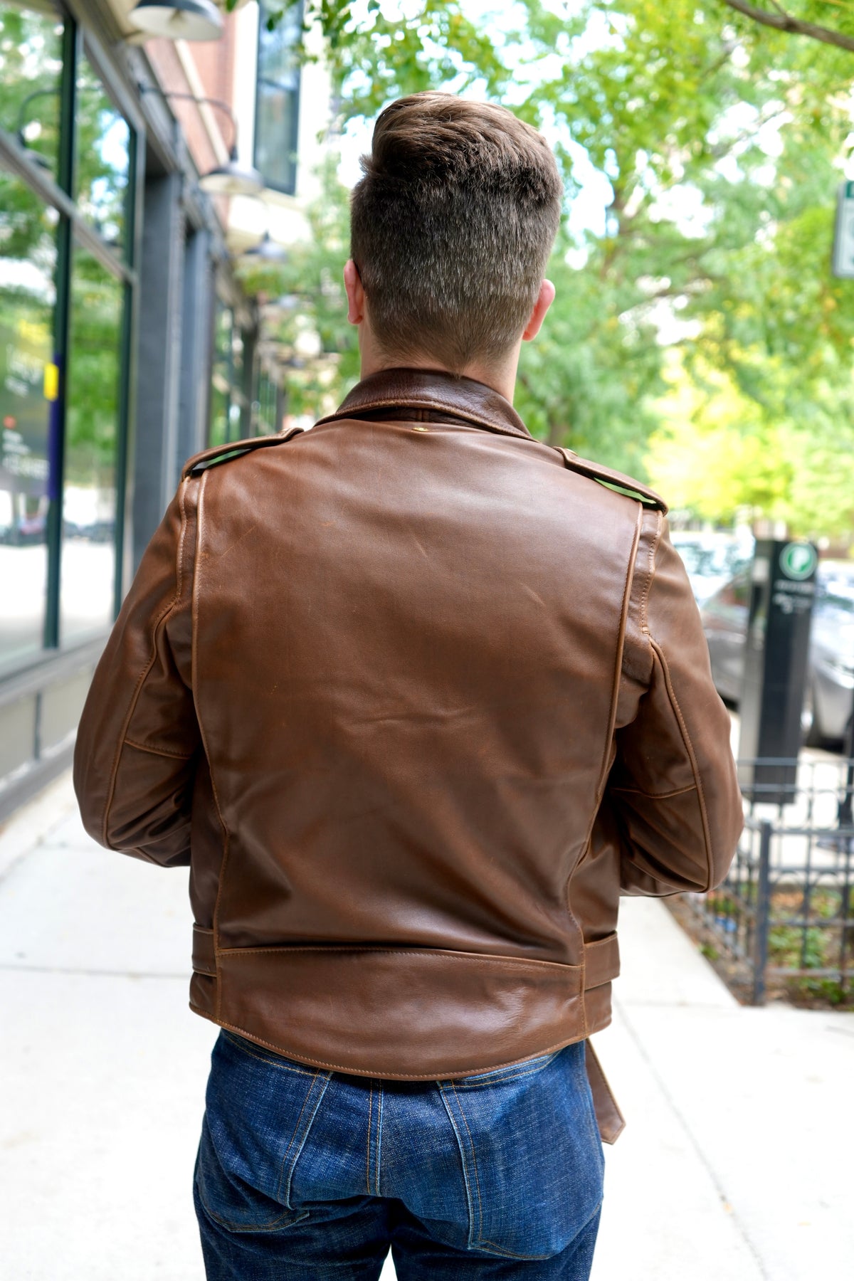 Schott NYC P656H Horween Horsehide Jacket