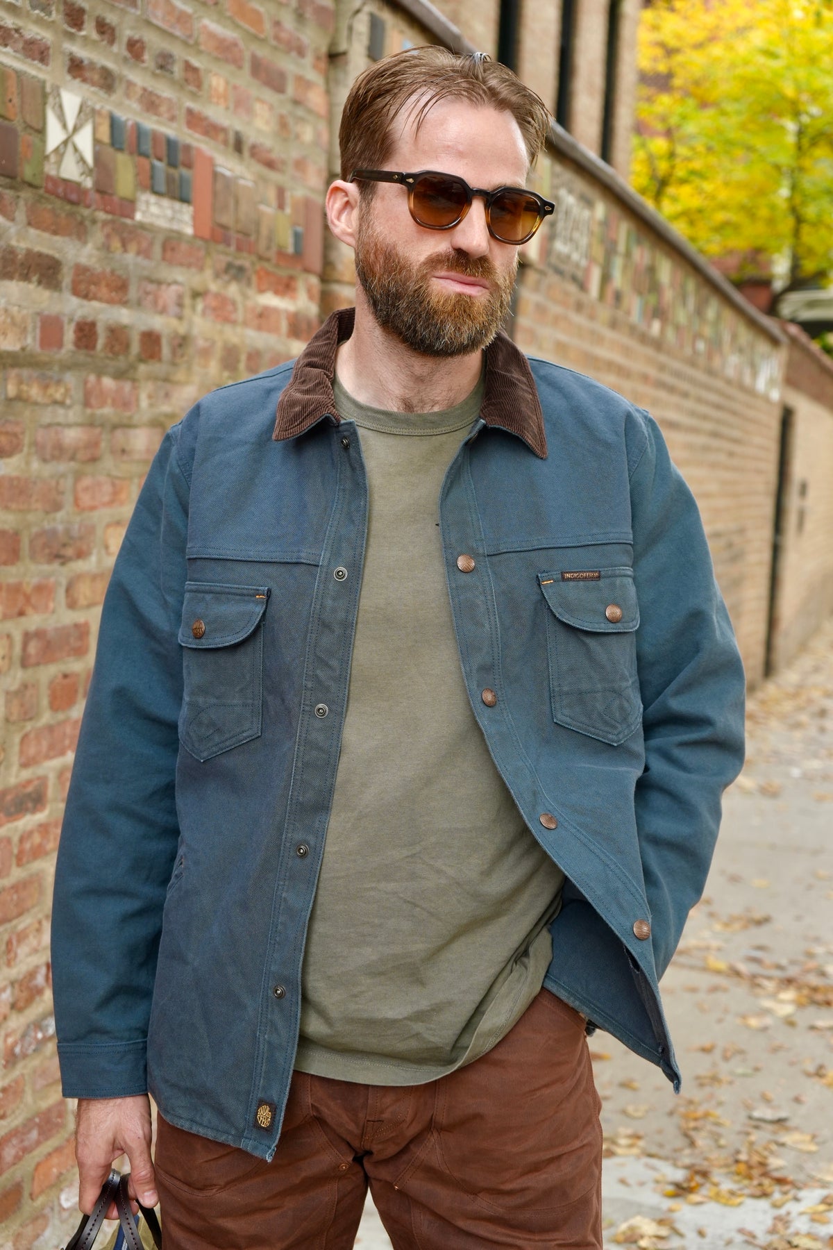 Indigofera Fargo Trucker Jacket